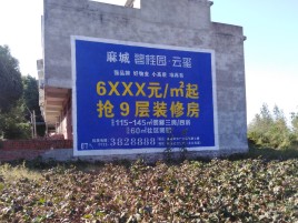 盈江墙体广告的好处
