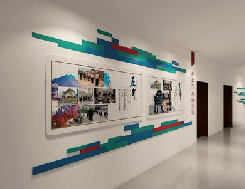 盈江企业文化墙用什么材料好？